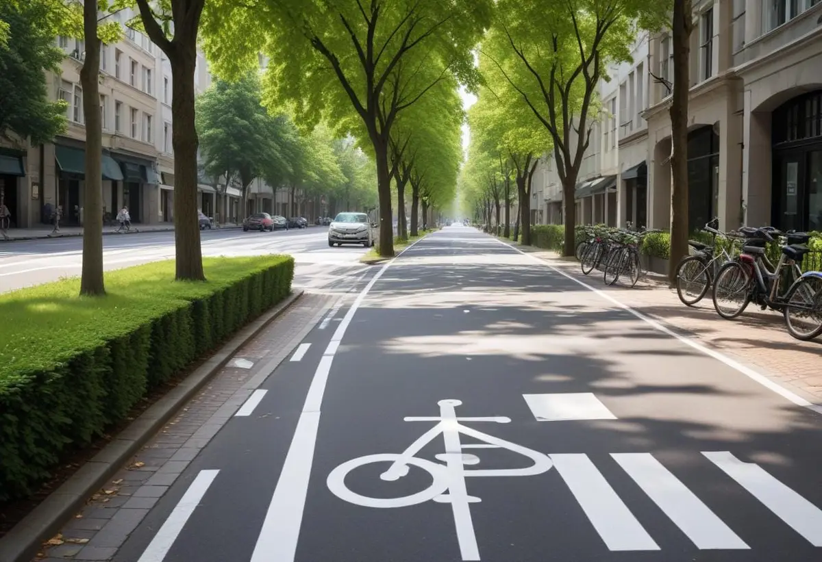 Cykelpassage gör din cykeltur säkrare och enklare illustration