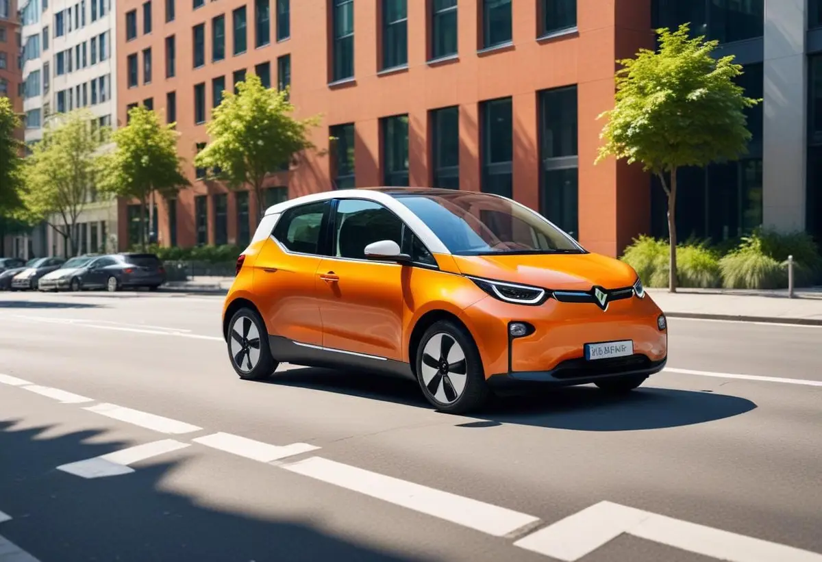 Upptäck Dacia Spring – billigaste elbilen på marknaden illustration