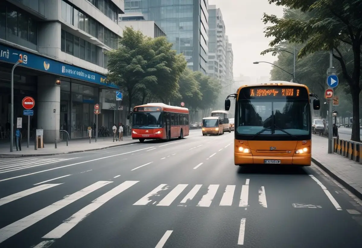 När har bussar företräde – så här funkar det illustration